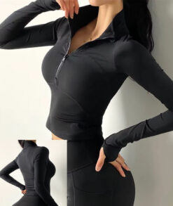 CHAQUETA MEDIO CIERRE