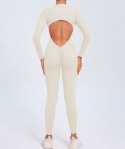 ENTERIZO LARGO ESPALDA DESCUBIERTA