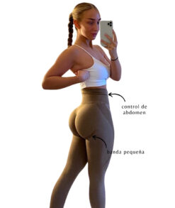 LEGGING SIN SCRUNCH CON BANDA