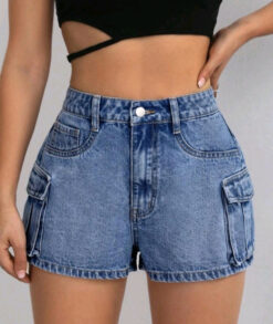 SHORT DENIM CARGO STREET