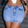 MINI FALDA DENIM CLÁSICA